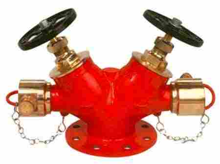 Safe Fire Double Headed Hydrant Valve