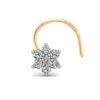 Splendere 14K Yellow Gold Nose Pin