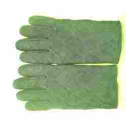 Leather Nubuck Gloves