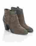 Ash Womens Brown Discount Ivana Suede Ankle Boot