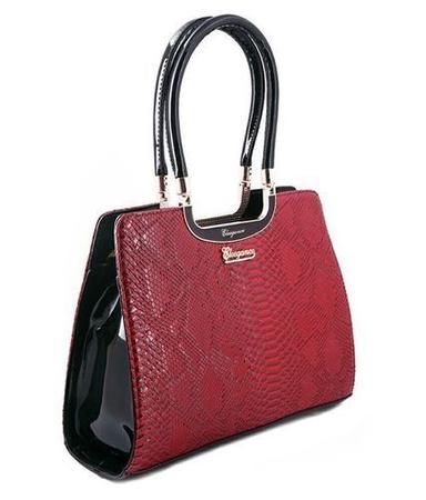 Black And Red Combination Purse