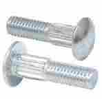 Round Head Fin Neck Bolts (1/4" To 2.5")