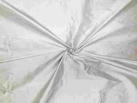 Plain White Silk Fabric