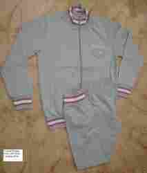Cotton Knitted Girls Track Suit 