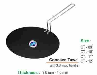 Hard Anodized Concave Tawa
