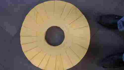 Yellow Cotton Cloth Airflow Buffing Wheels