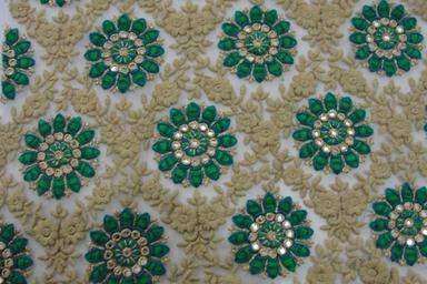 Fancy Embroidery Work Fabric