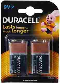 9 Volt Duracell Batteries (6LF22)