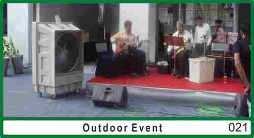Evaporative Air Cooler For Outdoor Event