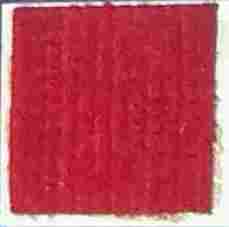 Single Ribbed Red Non Woven Carpet