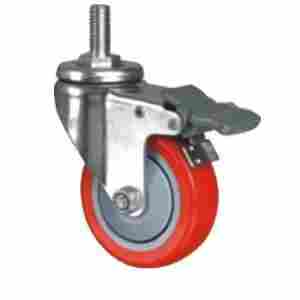 Caster wheels with Brake