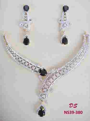 Diamond Sea AD Necklace