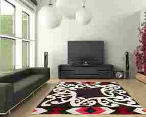Joy Hand Tufted Rugs (Red)