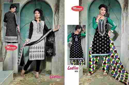 Printed Salwar Suit Fabrics