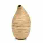 Natural Curved neck bamboo vase