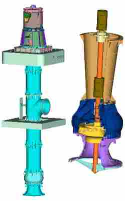Vertical Mixed Flow Pump