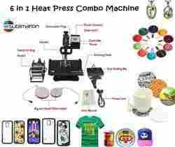 6 In 1 Combo Heat Press Combo Machine