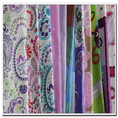 100% Polyester Printed Handkerchief Or Bed Set Fabric