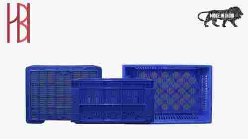 HDPE 100% Virgin Plastic Crates