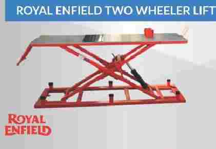 Royal Enfield Two Wheeler Lift