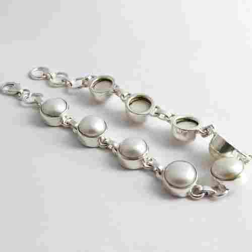Pearl 925 Sterling Silver Bracelets