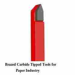 Brazed Carbide Tipped Tools for Paper Industry