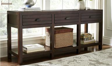 Campbell Console Table (Walnut Finish)