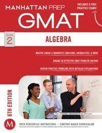 Algebra GMAT Strategy Guide 6th Edition Book