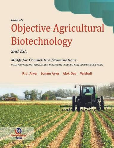 Indiras Objective Agricultural Biotechnology 2nd Edition Book