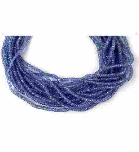 Natural Tanzanite Gemstone Micro Faceted Rondelle Beads Bead