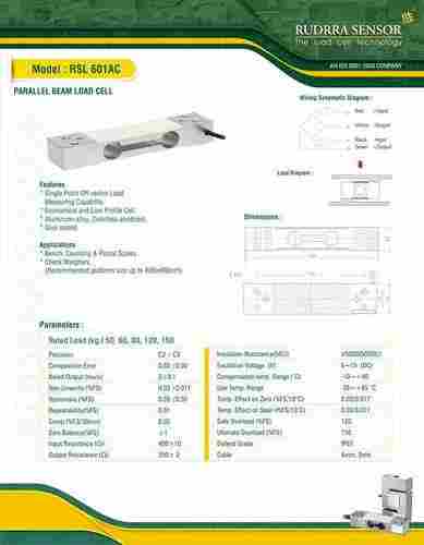 Parallel Beam Load Cell (RSL601AC)