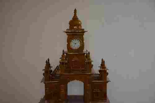 Antic Tower Wooden Finish Clock