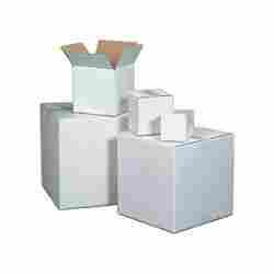 White Duplex Corrugated Boxes