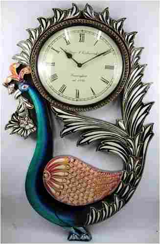 Decorative Peacok clock
