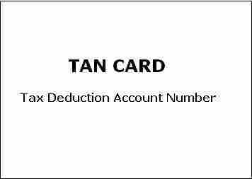 Tax Account Number (TAN) Registration Service
