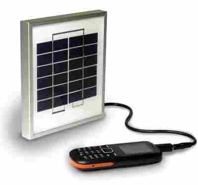 Solar Lamp And Panel Phone Charger