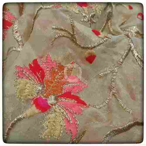 Georgette Embroidery Fabric (358RJ GT EMB)