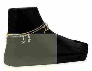  Classy Hanging Stars Anklet 