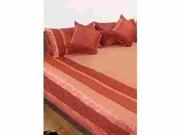 Single Bed Sheet Peach Rust