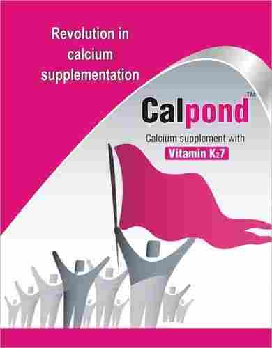 Calpond Calcium Supplement with Vitamin K27