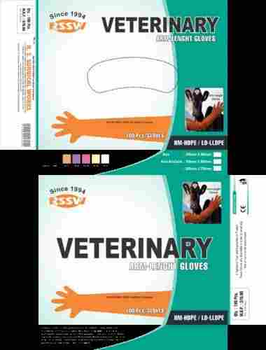Veterinary A I Hand Gloves
