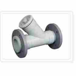 PP Y Type Strainer Flanged End