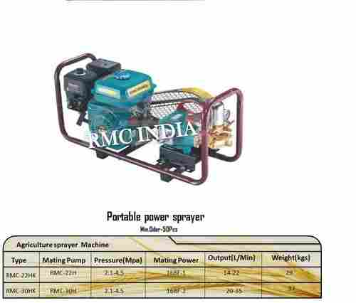 Agriculture Portable Power Sprayer with 30kg Weight