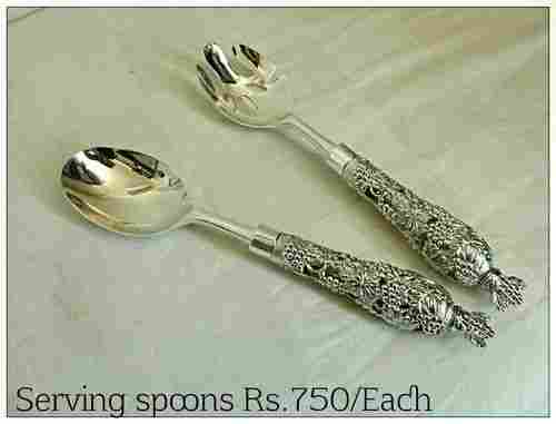 Silver Servings Spoons