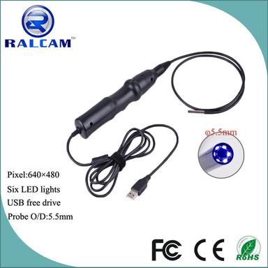 Waterproof Diameter 5.5mm Digtal Inspection Camera USB Cable USB Endoscope