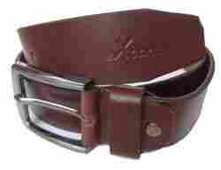 Men'S Brown Leather Belt