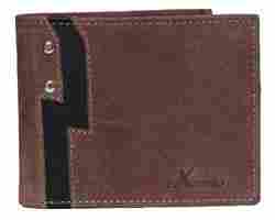 Two Folded Men Leather Wallet