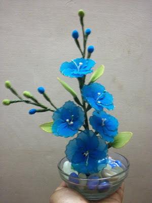 Handmade Nylon Flowers