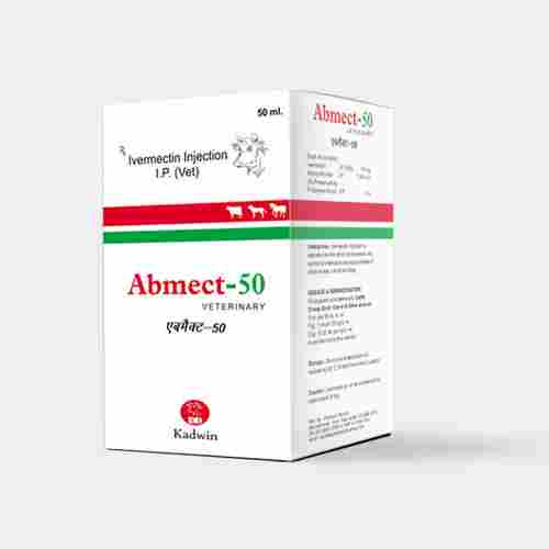 Abmect-50 Ivermectin Injection I.P. (Vet)