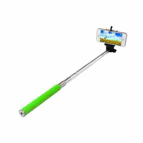 Green Wired Bluetooth Selfie Stick